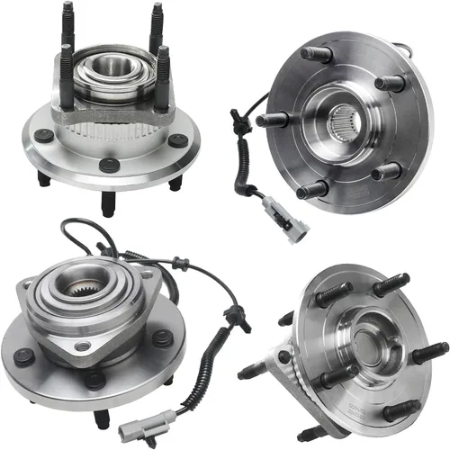 Miniatura 193 de Detroit Axle - Kit de nudillos de dirección delantera izquierda para Ford Edge Lincoln MKX 07-10, cojinete de rueda del lado del conductor, nudillo