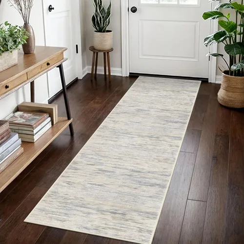Miniatura 45 de SIILOOM 2 x 3 Alfombra moderna y abstracta para entrada, alfombra neutra azul marino gris multicolor súper suave de área pequeña, alfombras lavables