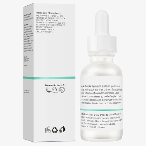 Miniatura 9 de Niacinamida 10%+Zinc 1% Suero Para La Cara, Suero De Niacinamida Para La Cara, Dermatólogo, Alivio De Enrojecimiento-1.0 fl oz 1floz