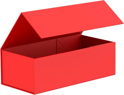 Miniatura 8 de Caja de Regalo 12" x 6" x 4" Pulgadas, Caja de Regalo Grande con Tapa, Cajas Verde Bosque para Regalos, Cumpleaños, Día de San Valentín, Día