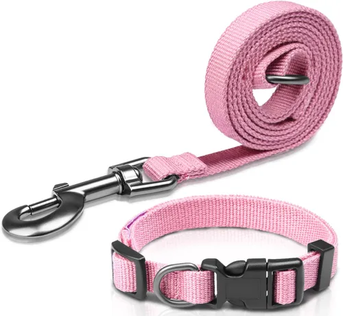 Miniatura 9 de Collar de perro azul para perros pequeños, transpirable, antiolor y suave, cómodo para cachorros de piel sensible, 90% rayón de bambú, hebilla Azul