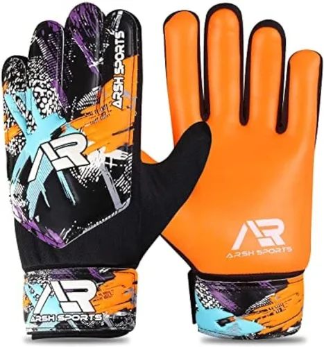 Miniatura 14 de Guantes de portero de fútbol, guantes de portero de fútbol para niños, jóvenes y niños con protección doble en la muñeca y palma de súper agarre