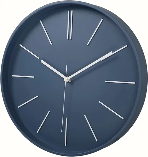 Miniatura 3 de zyzamay Reloj de pared moderno, reloj de pared 3D redondo brillante de 12 pulgadas, fácil de leer, silencioso sin tictac, funciona