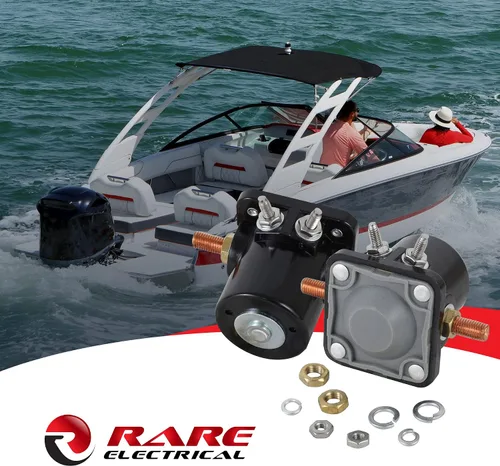 Miniatura 3 de RAREELECTRICAL Solenoide de arranque compatible con Johnson Evinrude Omc fuera de borda 20Hp 25Hp 30Hp 35Hp 40Hp 50Hp 60Hp 65Hp 70Hp 75Hp 90Hp 100Hp