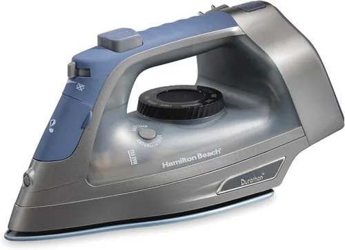Miniatura 11 de Hamilton Beach Plancha de vapor y vaporizador vertical para ropa con suela de Durathon resistente a los arañazos, cable retráctil de 8 pies, apagado