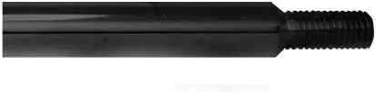 GG Gran General 92575 Extensión de palanca de velocidades de 6 pulgadas, de acero con revestimiento negro