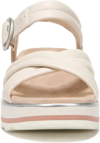 Miniatura 6 de Vionic Pheonix Reyna Slide Sandalias con correa ajustable para mujer, sandalias de plataforma de moda con soporte de arco ortopédico oculto, tallas