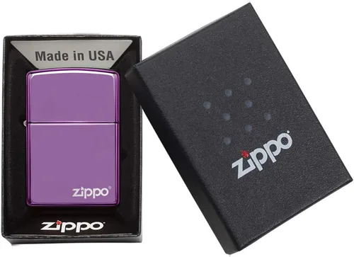 Miniatura 6 de Encendedores Zippo de Color Alto pulido púrpura