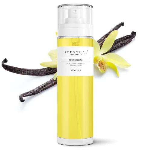 Scentual Fragrances, Strawberry Clouds - Perfume ultraconcentrado para cabello y cuerpo, fragancia de mujer de larga duración, perfumes gourmand