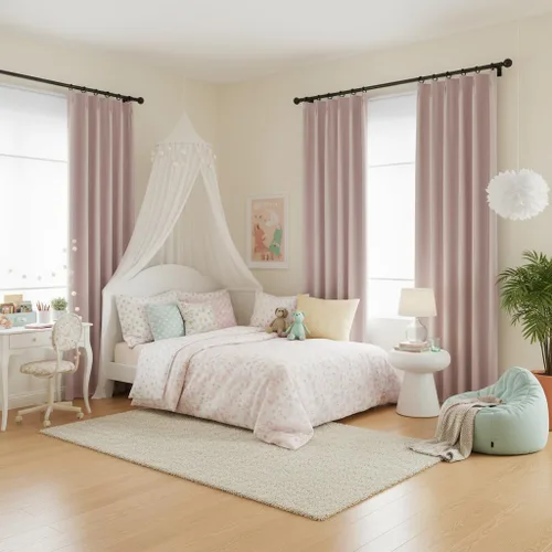 Miniatura 18 de Jubilantex Cortinas opacas plisadas negras de 63 pulgadas, cortinas de lino sintético para dormitorio, sala de estar, casa rural, juego de cortinas