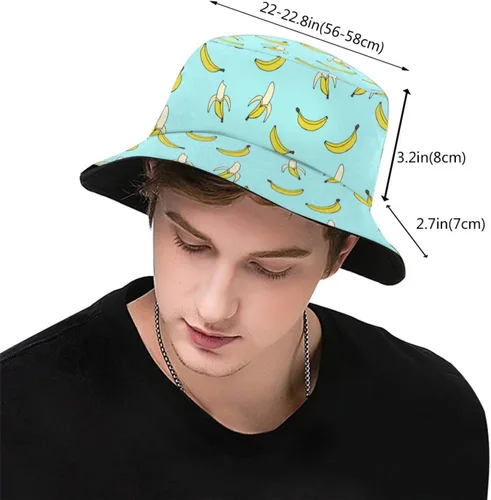 Miniatura 13 de Bucket Hat Sun Beach Packable Fisherman Cap for Women Men Summer Outdoor Hiking