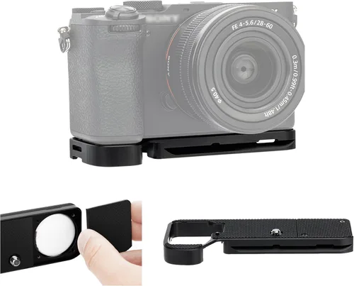 Miniatura 11 de ZV-1F ZV1F Soporte de extensión de agarre de metal para cámara con soporte de zapata fría para Sony ZV-1F ZV-1II (no para ZV-1), accesorio