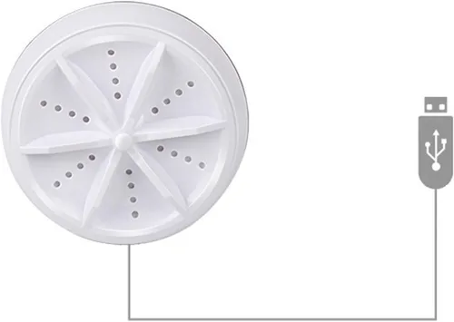Mini lavadora portátil USB,Lavavajillas de fregadero de cocina,Lavadora turbo ultrasónica para platos,Calcetines,Ropa interior