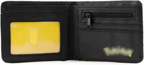 Miniatura 4 de G-Ahora Cartera de cuero plegable de anime con tarjetero, WC Pikachu 3