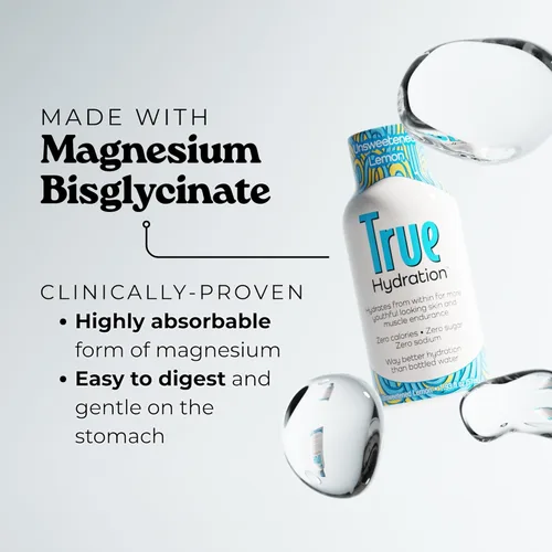 Miniatura 4 de True Hydration Inyecciones de electrolitos, paquete de 24 – Apoya la calidad del sueño, el bienestar diario y los calambres musculares – Magnesio