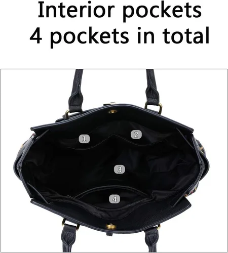Miniatura 6 de OIIV Bolso de mano de moda para mujer, bolso de hombro
