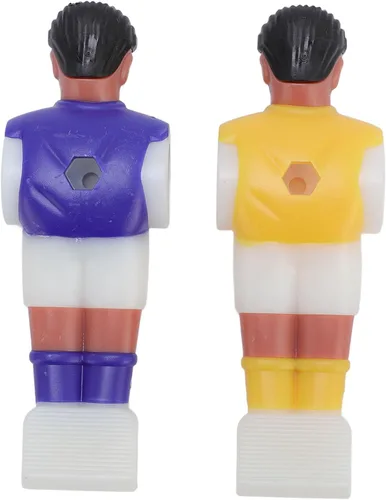 Miniatura 8 de Bnineteenteam Futbolín de repuesto para hombre, 22 piezas de futbolín con pelota, muñecos de resina, para mesa de 4.6 ft