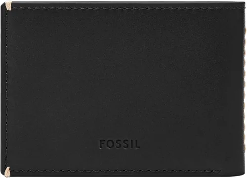 Miniatura 12 de Fossil Cartera Anderson de piel delgada y minimalista con bolsillo frontal plegable para hombre