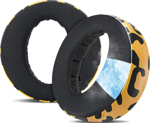 Miniatura 13 de SOULWIT Almohadillas para auriculares Sony Pulse 3D Wireless (PS5), almohadillas de repuesto de gel de enfriamiento con espuma de aislamiento