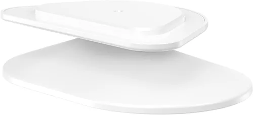 PlusAcc Soporte para Echo Show 5 (3ª generación), soporte de inclinación ajustable, accesorios de soporte de mesa magnéticos compatibles con modelos