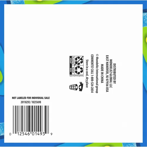 Miniatura 16 de Trident Vibes SOUR PATCH KIDS - Goma de mascar sin azúcar de frambuesa azul, 4 botellas de 40 piezas (160 piezas en total)