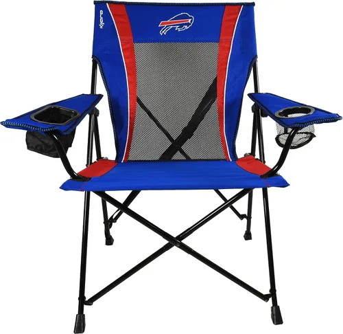 Miniatura 4 de Kijaro Silla plegable para ventilador deportivo, 26 pulgadas de largo x 35.5 pulgadas de ancho x 37 pulgadas de alto, Buffalo Bills