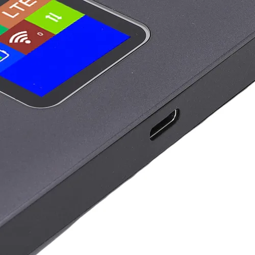 Miniatura 8 de Enrutador WiFi móvil 4G, 300Mbps 2.4G 5.8G de doble banda WiFi 6 Hotspot portátil con pantalla LCD para viajes, camping, negocios
