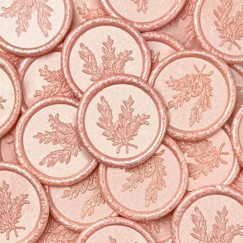 Miniatura 18 de 25 Calcomanías de Sellos de Cera Hechas a Mano, Sellos para Sobres, Calcomanías de Cera Autoadhesivas para Invitaciones de Fiestas de Boda, Sobres