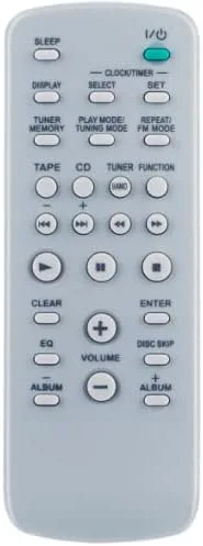 Miniatura 2 de RM-SC3 Reemplazo de control remoto compatible con Sony Mini Hi Fi Stereo System MHC-GX450 LBT-ZX9 MHC-LX10000 HCD-LX10000