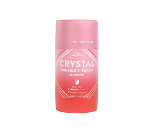 Crystal Magnesium Solid Stick Desodorante natural, desodorante sin aluminio no irritante para hombres o mujeres, combate de forma segura y eficaz el