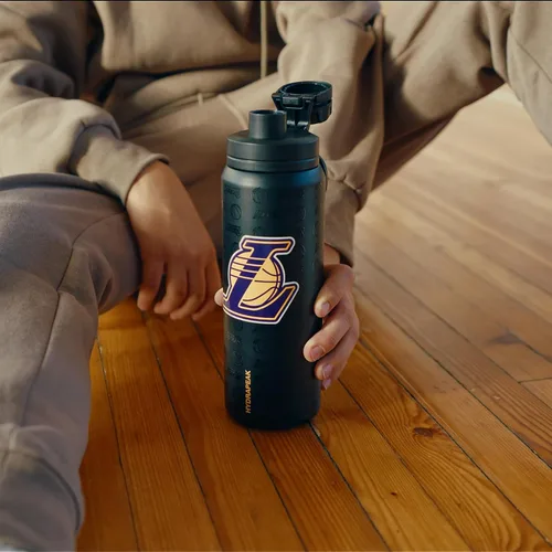 Miniatura 5 de Hydrapeak x NBA Botella de Agua Activa con Licencia Oficial de Phoenix Suns de 26 oz con Tapa Chug y Asa Reutilizable de Acero Inoxidable de Doble
