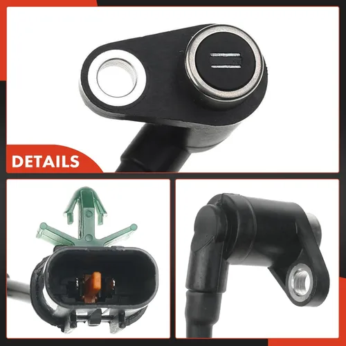 Miniatura 7 de A-Premium Juego de 2 sensores de velocidad de rueda ABS compatibles con modelos Mitsubishi, Montero Sport 2000 2001 2002 2003 2004, Sport Utility