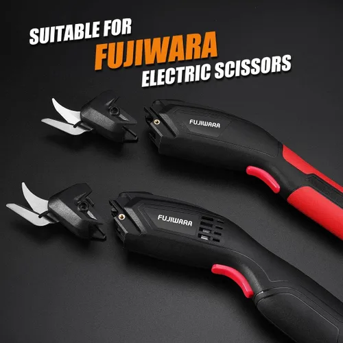 Miniatura 4 de FUJIWARA Tijeras eléctricas de repuesto, multiusos, para el hogar, tijeras de tela eléctricas, cuchilla cortadora para cartón, papel de costura