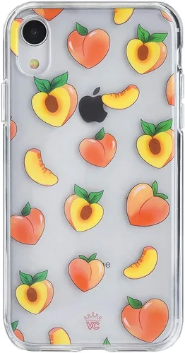 Miniatura 8 de Velvet Caviar Funda brillante iridiscente para iPhone XR, funda protectora estética para mujer (cuarzo ópalo azul)