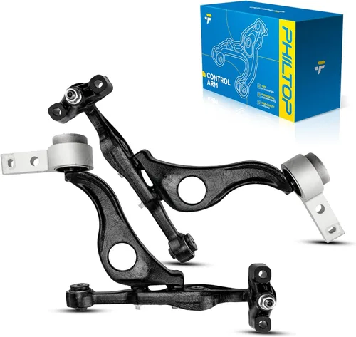 Miniatura 182 de PHILTOP Kit de suspensión delantera de 10 piezas, brazos de control inferiores con juntas de bola, eslabones de extremo de barra estabilizadora