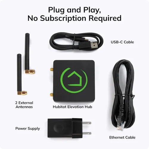 Miniatura 5 de Hubitat Elevation Hub de Automatización del Hogar (Modelo C-8 Pro) Compatible con Alexa, Apple HomeKit, Google Home, Zigbee, Z-Wave, Matter, Aqara