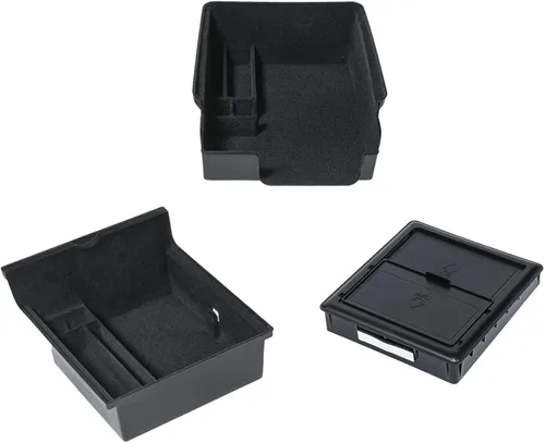 Miniatura 10 de Organizador de Consola Central de 5 Piezas Compatible con 2025-2026 Nuevo Tesla Model Y Juniper/2024-2026 Tesla Model 3 Highland Accesorios, Caja