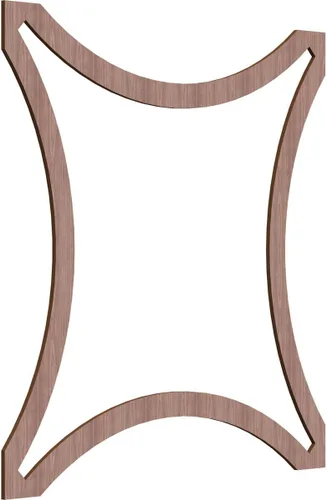 Miniatura 21 de Lilley Paneles decorativos de pared de madera con calado, extra pequeños, 7 3/8 pulgadas de ancho x 7 3/8 pulgadas de alto x 1/4 pulgadas de alto