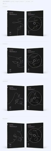BTS [LOVE YOURSELF TEAR] 3er álbum R Ver CD+PhotoBook+MiniBook+PhotoCard+StandingPhoto+Número de seguimiento K-POP SELLADO