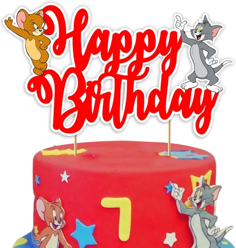 Miniatura 10 de Suprmn Decoración para Pastel de Cumpleaños – Decoración de Fiesta Temática para Niños – Decoración para Pastel con Purpurina de Calidad Premium