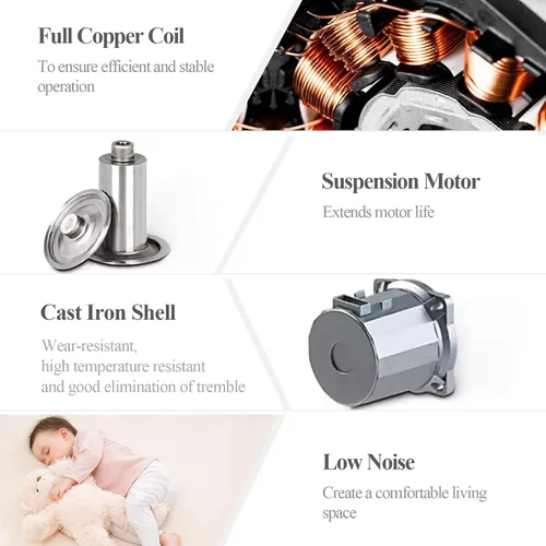 Miniatura 6 de WiseWater Bomba de circulación de 110 V con temporizador 130 W 12.68 GPM Bomba de recirculación de agua caliente con brida FNPT de 1 pulgada bomba