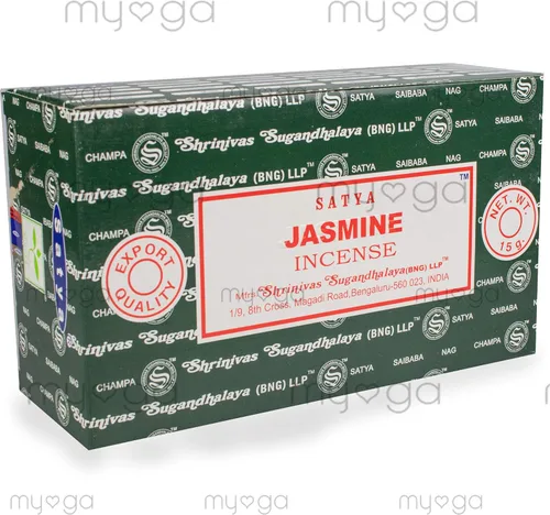 Miniatura 6 de Satya Palitos de incienso Nag Champa Jasmine, 12