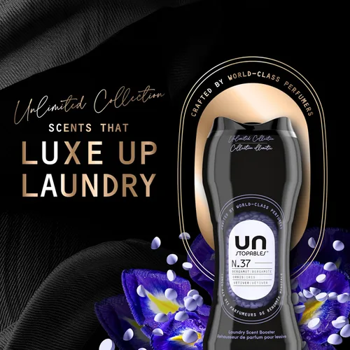Miniatura 2 de Downy Unstopables Unlimited Collection Perlas Potenciadoras de Aroma para Lavado, No. 37, Fragancia Fina, Perlas de Aroma Fresco de Larga Duración