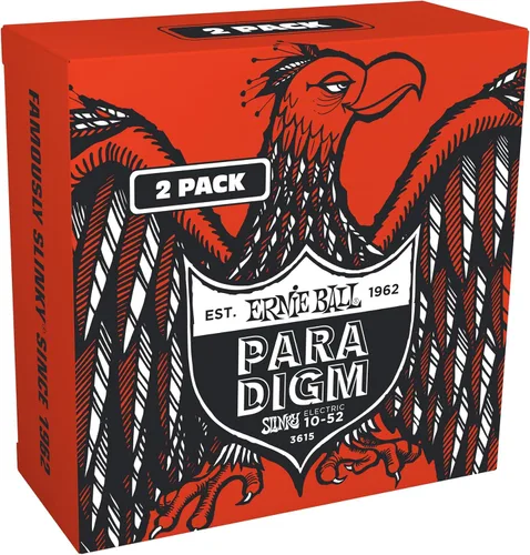 Miniatura 6 de Ernie Ball 2015 Paradigm cuerdas de guitarra eléctrica, parte superior ceñida, parte inferior gruesa