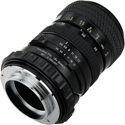 Miniatura 6 de Fotodiox Adaptador de montaje de lente extensible DLX compatible con lentes Minolta MD a cámaras Sony E-Mount