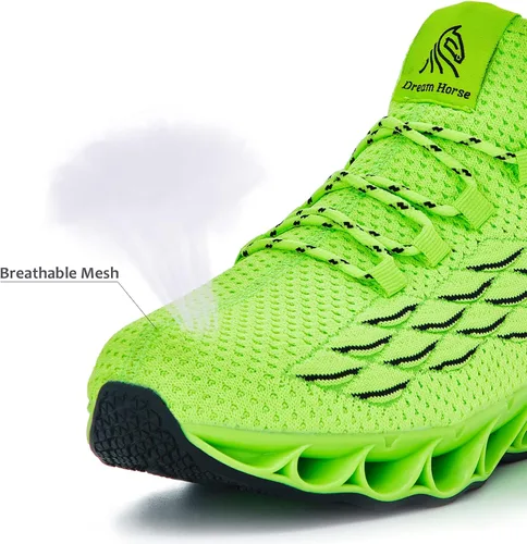 Miniatura 4 de Zapatos de trabajo ligeros para hombre, zapatos indestructibles con punta de acero, zapatos de seguridad de malla transpirable a la moda, zapatos