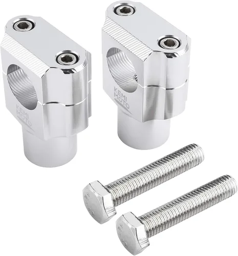 Miniatura 7 de KEMIMOTO Elevadores de manillar de motocicleta de 1 pulgada, elevadores de motocicleta de aleación de aluminio, compatibles con Sportster Softail