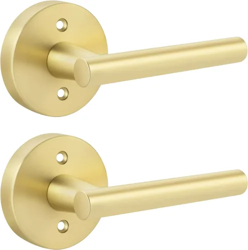 Miniatura 34 de Goldenwarm - Paquete de 1 picaporte negro inactivo de una sola cara, con tirador de puerta de extracción mate, resistente, para armario o despensa