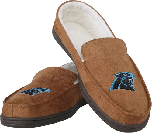 Miniatura 9 de FOCO Mens NFL Team Logo Moccasin Slippers Beige