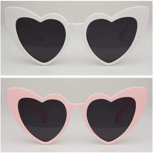 Miniatura 8 de Pergozo Gafas de sol de soltera con corazón rosa